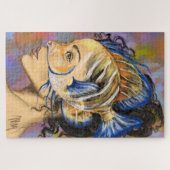 Vrouw Vis Puzzel (Horizontaal)
