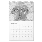 Vrouw - Waterverf schilderij Kalender (Jan 2026)