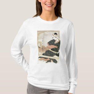 Vrouw Weaving T-shirt