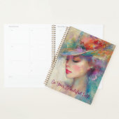  vrouw, wees je mooie zelf planner (Display)