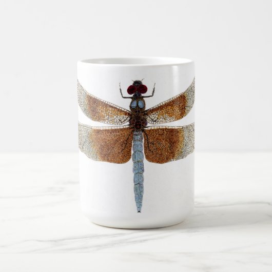 Vrouw Widow Skimmer Dragonfly Koffiemok (Center)