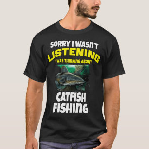 Vrouw Wil vis Ik Vrees Mij Vis Grappige uitsprake T-shirt