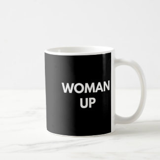 Vrouw Wordt Sterk - Motiverende Feminisme T-Shirts Koffiemok