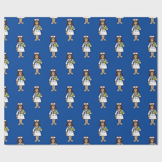 Vrouw zurse Gift Wrap Cadeaupapier (Vlak)