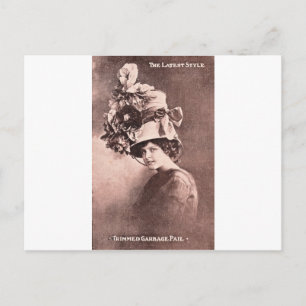 Vrouwe dame, koningin van Mode Briefkaart