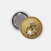 Vrouwe Fortuna, de Romeinse godin Magneet (Voorkant / Achterkant)