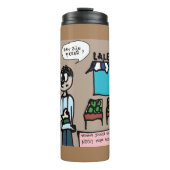 Vrouwe Justitia inkopen en aanbesteden Thermosbeker (Voorkant)