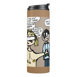 Vrouwe Justitia inkopen en aanbesteden Thermosbeker