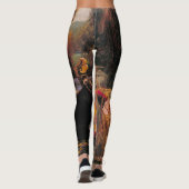 Vrouwe van Shalott Waterhouse Art Leggings (Achterkant)
