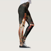 Vrouwe van Shalott Waterhouse Art Leggings (Rechts)