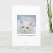 vrouwelijk Afstuderen Kaart (Achterkant)