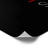 Vrouwelijk Fatale - Roken en Pistolen Retro Black/ Poster (Hoek)