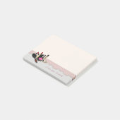 Vrouwelijk Modern Trendy,Kant,Make-up Post-it® Notes (Schuin)