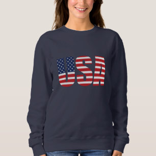Vrouwelijk Patriottisch Sweatshirt