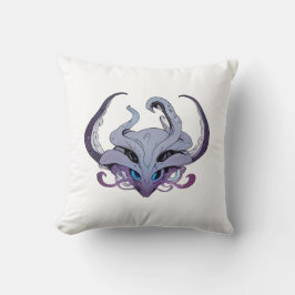 Vrouwelijk tentakel vierkant kussen