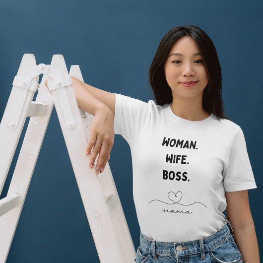 Vrouwelijke baas Mama voor haar Trui