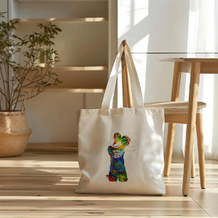 Vrouwelijke Basketbalspeler Tote Bag