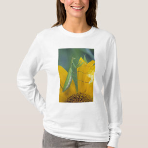 Vrouwelijke bidsprinkhaan t-shirt
