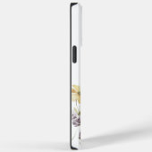 Vrouwelijke Boho Botanische Wildbloemen met Monogr Case-Mate iPhone Case (Achterkant / Rechts)