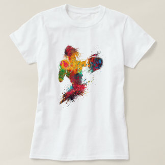 Vrouwelijke Bokser T-shirt