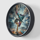 Vrouwelijke Breakdancer NYC – Urban B-Girl Art (Hoek)