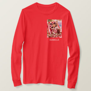 Vrouwelijke Chihuahua-strandrelaxatie (Rood) T-shirt