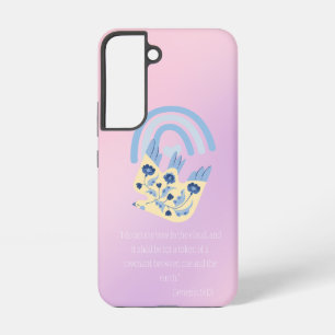Vrouwelijke Christelijke Folk Art Duif Kleurrijke  Samsung Galaxy Hoesje