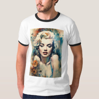 Vrouwelijke Elegantie: Draagbare Artistry T-shirt