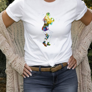 Vrouwelijke Flag Football Speler T-shirt