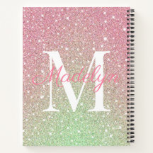 Vrouwelijke glitters Kleurrijke Glitter Monogram N