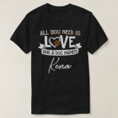 Vrouwelijke kinderen noemden Kona Design for Women T-shirt (Design voorkant)