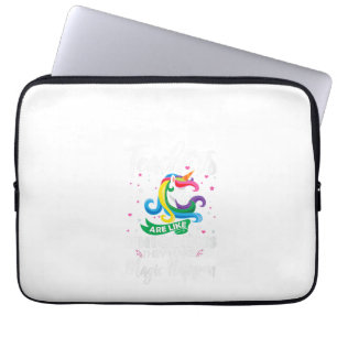 Vrouwelijke leraren zijn als eenhoorns, ze maken m laptop sleeve
