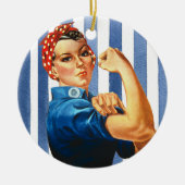 Vrouwelijke macht keramisch ornament (Voorkant)