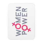 Vrouwelijke macht magneet (Verticaal)
