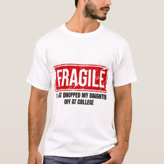 Vrouwelijke mama fragiel Ik heb net mijn dochter l T-shirt