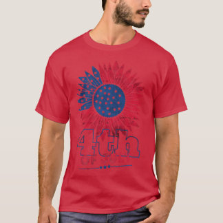 Vrouwelijke Mannen Amerikaanse vlag Patriotisme Su T-shirt