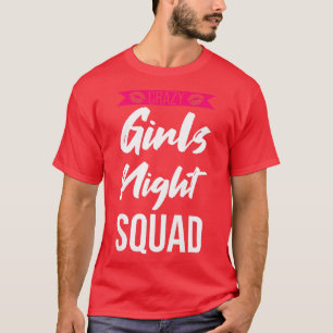 Vrouwelijke meisjes nachtfeest dames brij t-shirt