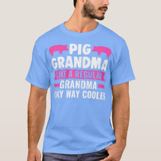 Vrouwelijke oma's als gewone oma's t-shirt