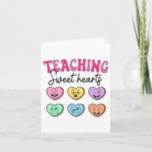 Vrouwelijke Onderwijs Liefjes Valentijnsdag Kaart