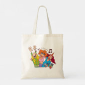 Vrouwelijke partners tote bag (Achterkant)