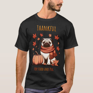 Vrouwelijke Pug Hond T-shirt