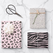 Vrouwelijke roze dierenprint