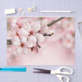 Vrouwelijke Roze Kersen Floral Spring Sakura Tissuepapier (Craft)