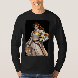 Vrouwelijke schermer t-shirt