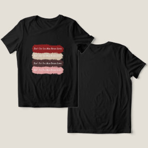 Vrouwelijke Strepen Koffie Mama Quote Tri-Blend Shirt