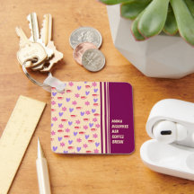 Vrouwelijke Strepen Mama Koffie Break Art