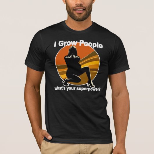 Vrouwelijke Superpower T-shirt (Voorkant)