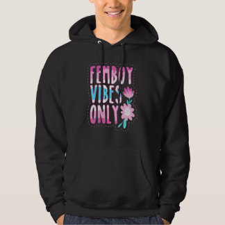 Vrouwelijke Vibes Alleen Gay Pride Flag Positief V Hoodie