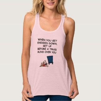 Vrouwelijke vrachtwagentank tanktop