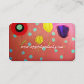 Vrouwelijke vrouw visitekaartje (Achterkant)